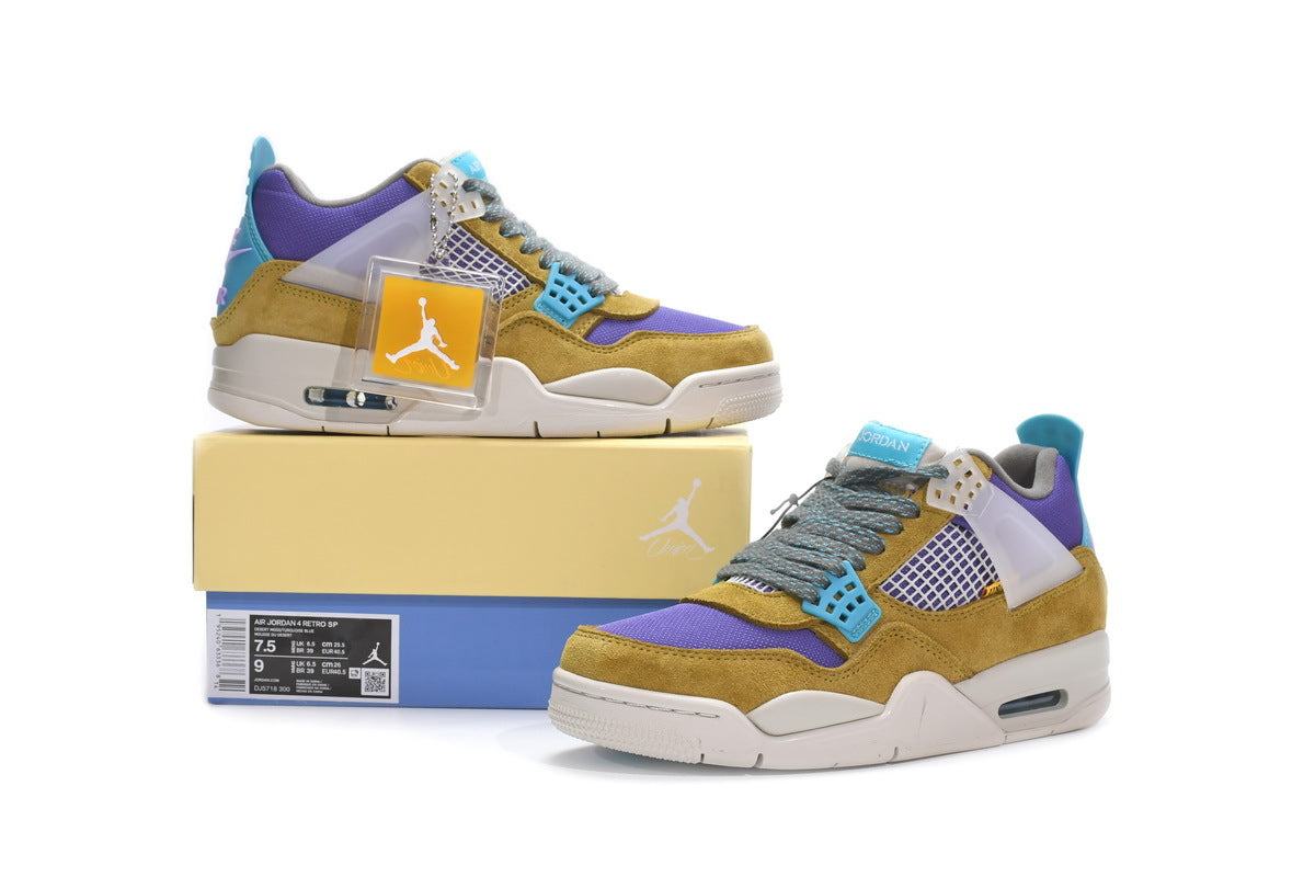Air Jordan 4 Retro SP 30th Anniversary Union Desert Moss Reps Sneaker DJ5718-300 2