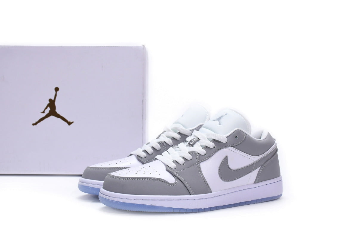 Air Jordan 1 Low White Wolf Grey Reps Sneaker DC0774-105 2