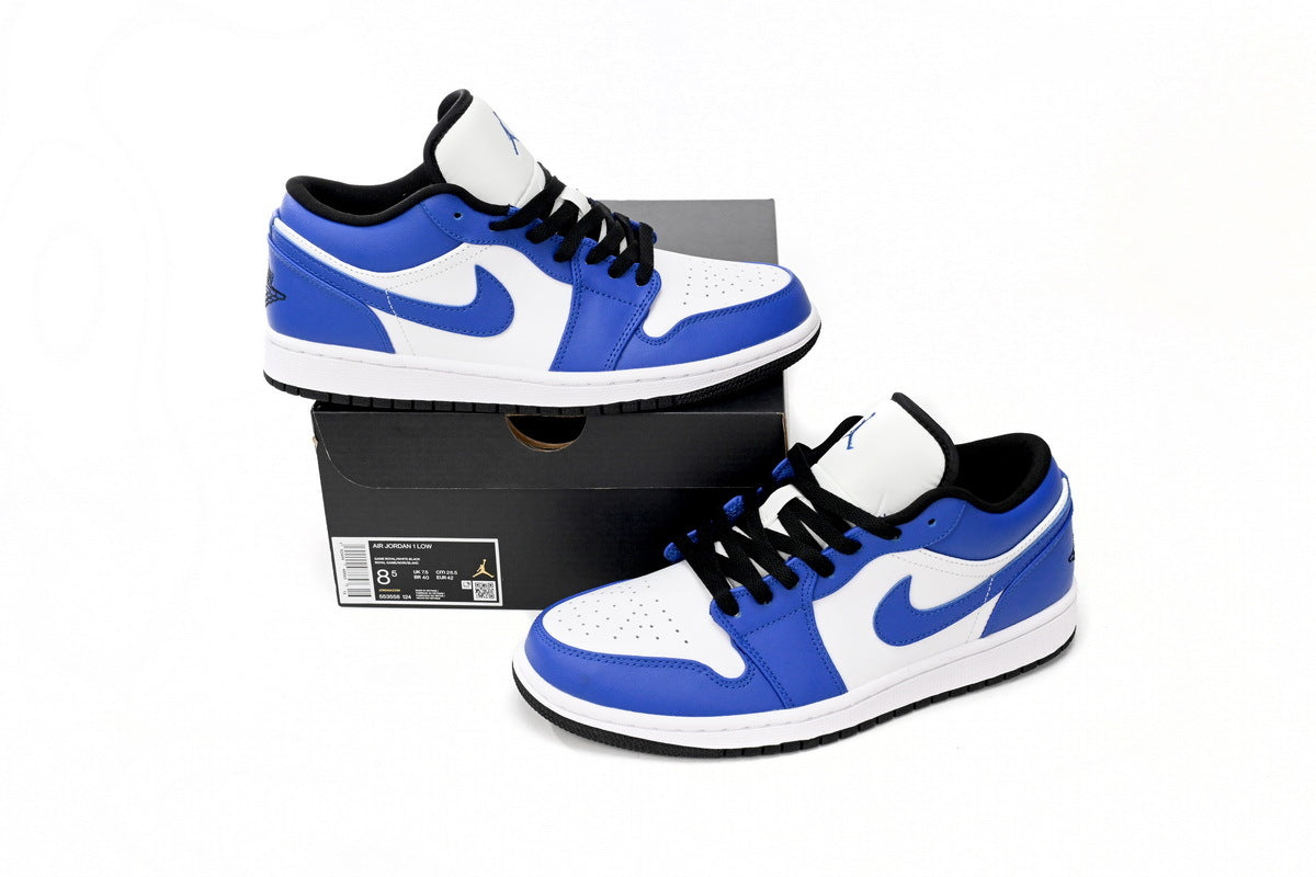 Air Jordan 1 Low Game Royal Reps Sneaker 553560-124 2