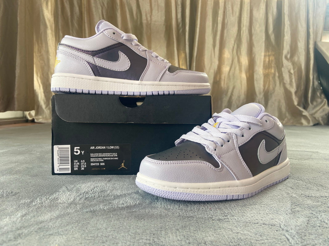 Air Jordan 1 Low Oxygen Purple Reps Sneaker 554723-505 2