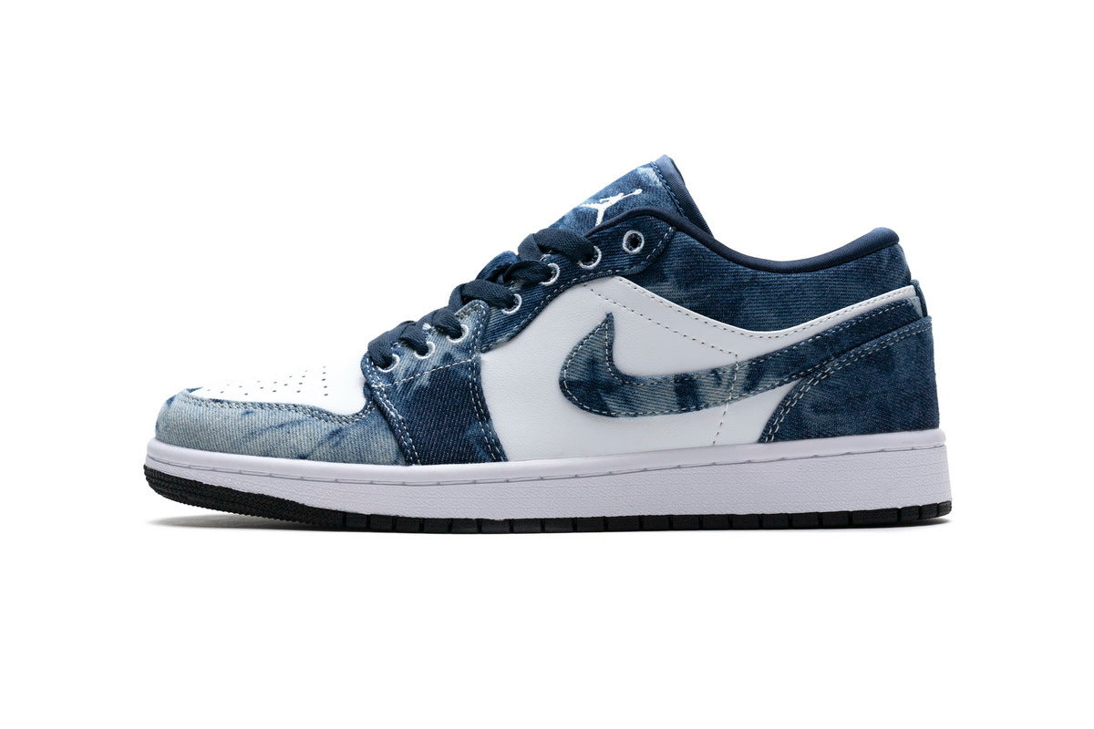 Air Jordan 1 Low Washed Denim Reps Sneaker CZ8455-100
