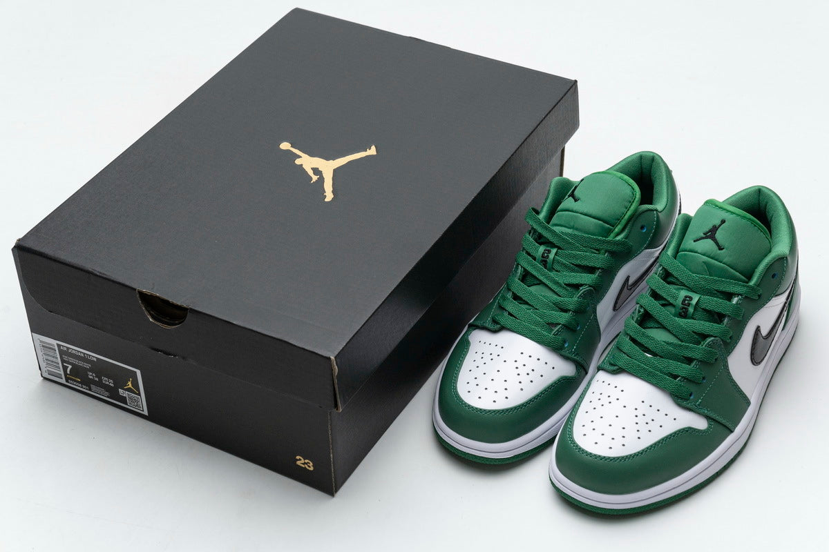 Air Jordan 1 Low Pine Green Reps Sneaker 553558-301 2