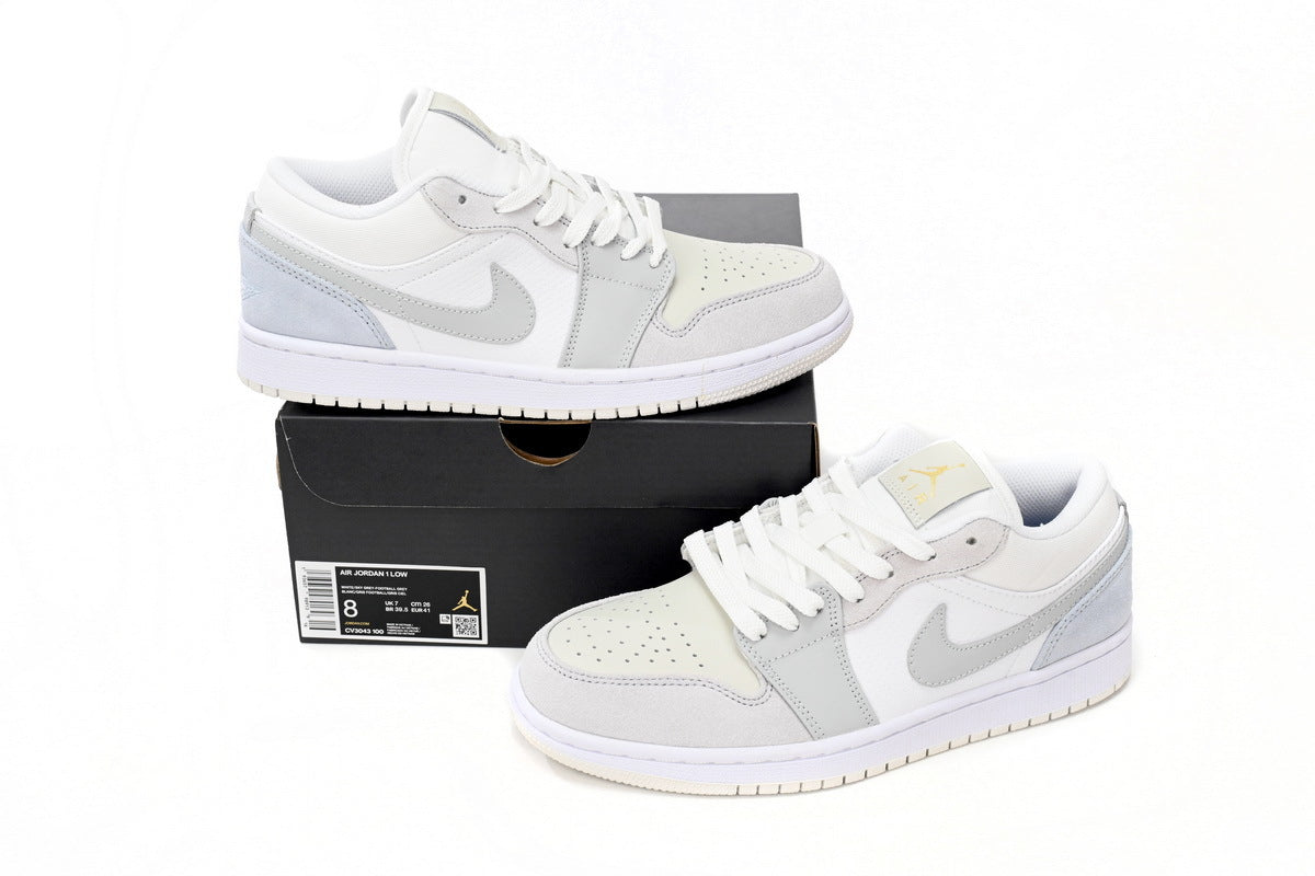 Air Jordan 1 Low Paris Reps Sneaker CV3043-100 2