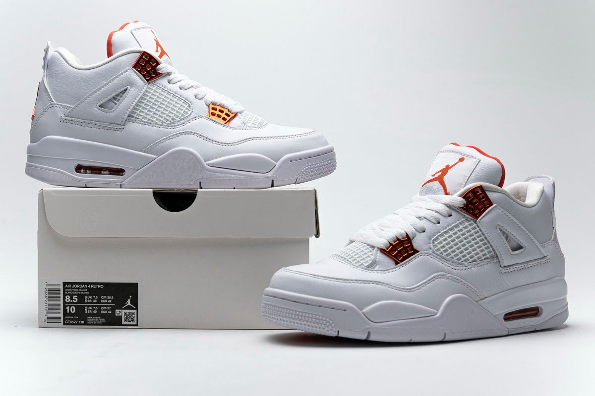 Jordan 4 Metallic Orange Reps Sneaker CT8527-118 2
