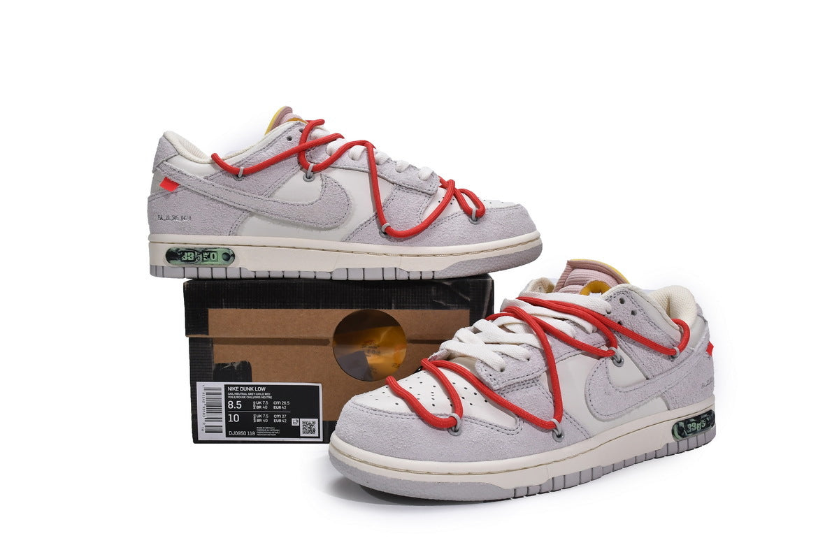 Nike Dunk Low Off White Lot 33 Reps Sneaker DJ0950-118 2
