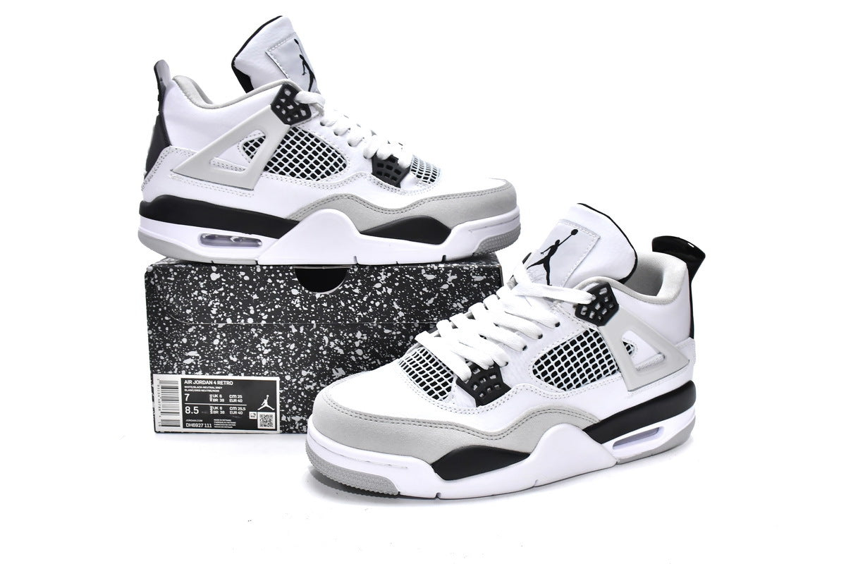 Nike Air Jordan 4 Retro Military Black Reps Sneakers DH6927-111 2