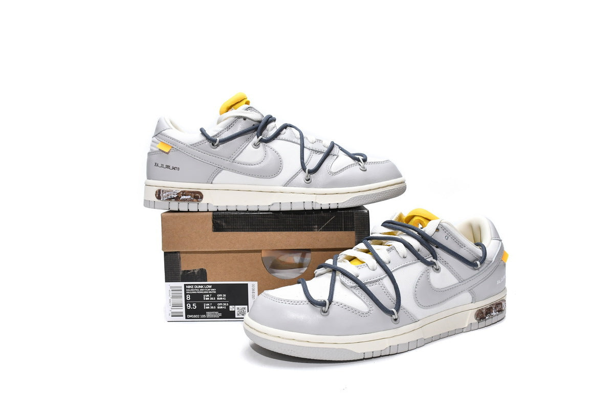Nike Dunk Low Off White Lot 41 Reps Sneaker DM1602-105
