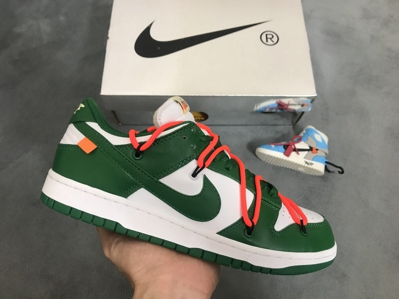 Nike Dunk Low OFF WHITE Pine Green Reps Sneaker CT0856-100
