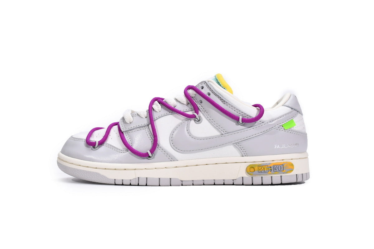Nike Dunk Low Off White Lot 21 Reps Sneaker DM1602-100 2