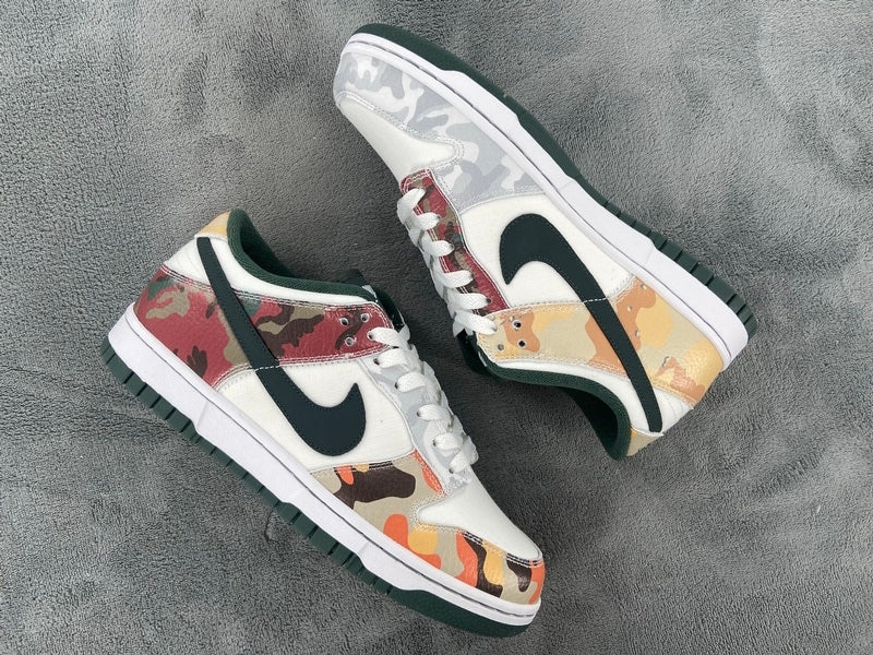 Nike Dunk Low SE Sail Multi-Camo Reps Sneaker DH0957-100 2