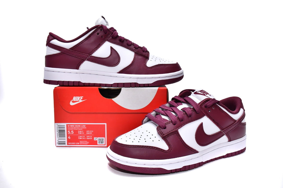 Nike Dunk Low Bordeaux Reps Sneaker DD1503-108 2