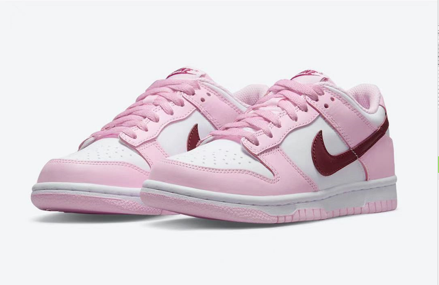 Nike Dunk Low Pink Foam Red White Reps Sneaker CW1590-601 2