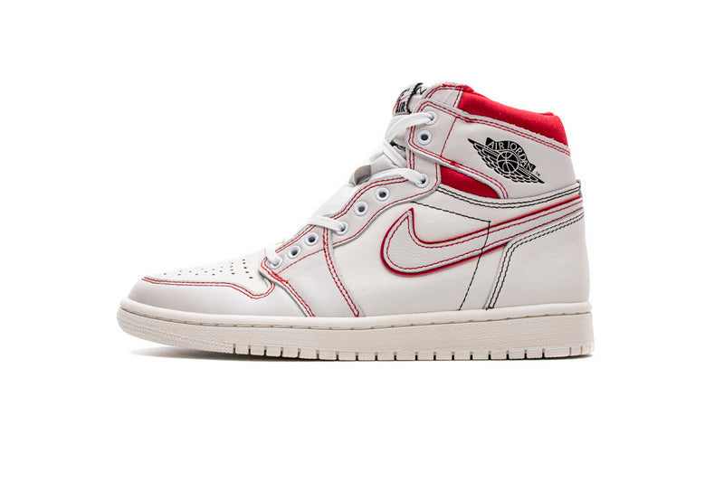Air Jordan 1 Retro High Phantom Gym Red Reps Sneaker 555088-160