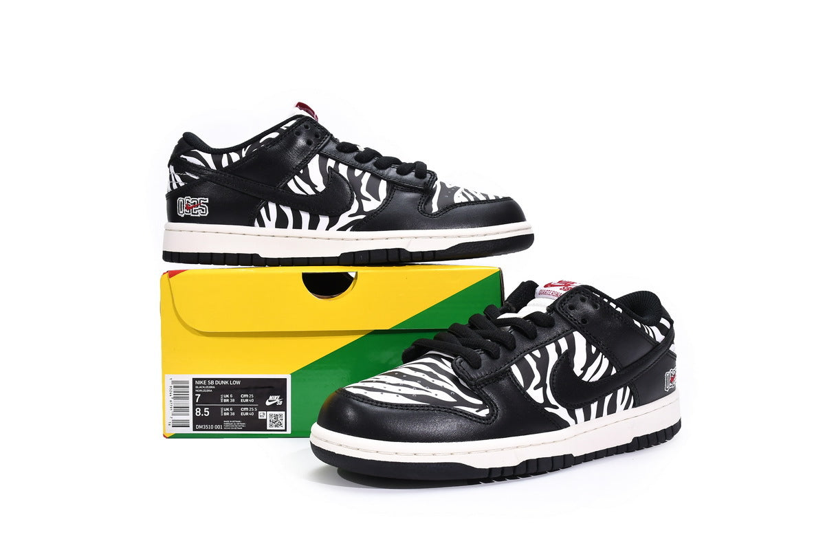 Nike SB Dunk Low OG QS Quartersnacks Zebra Reps Sneaker DM3510-001 2