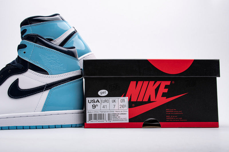 Air Jordan 1 Retro High UNC Patent Reps Sneaker CD0461-401