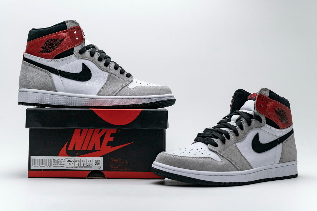 Air Jordan 1 Retro High Light Smoke Grey Reps Sneaker 555088-126 2