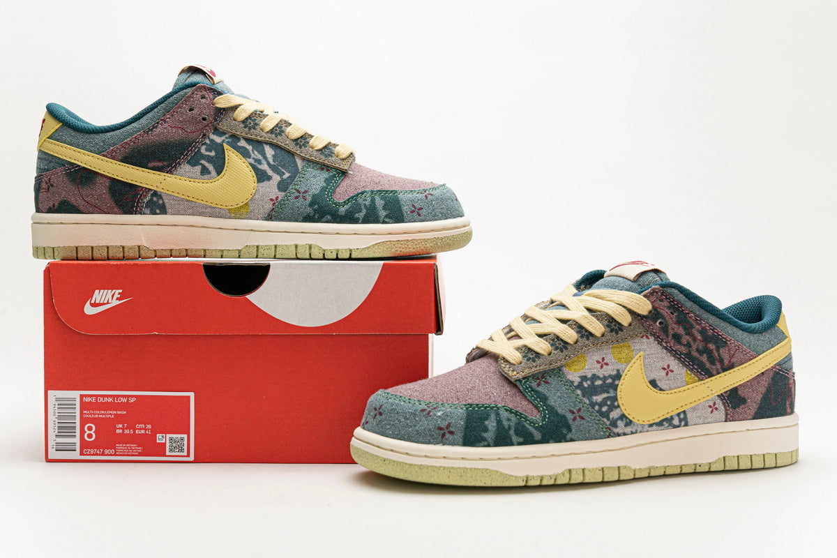 Nike Dunk Low SP Community Garden Reps Sneakers CZ9747-900 2