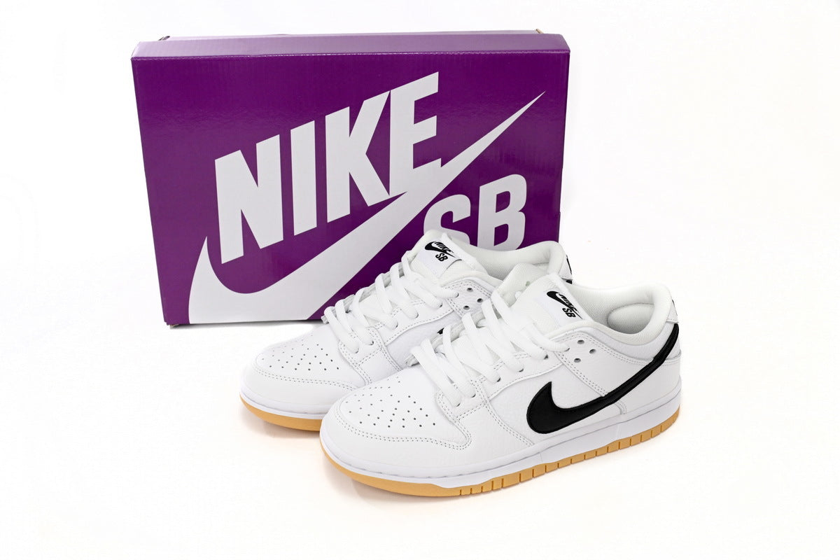 Nike SB Dunk Low Orange Label White Black Reps Sneaker CD2563-100 2