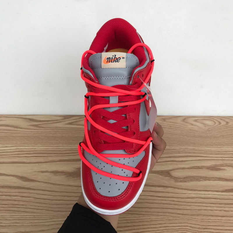 Nike Dunk Low Off White University Red Reps Sneaker CT0856-600 2