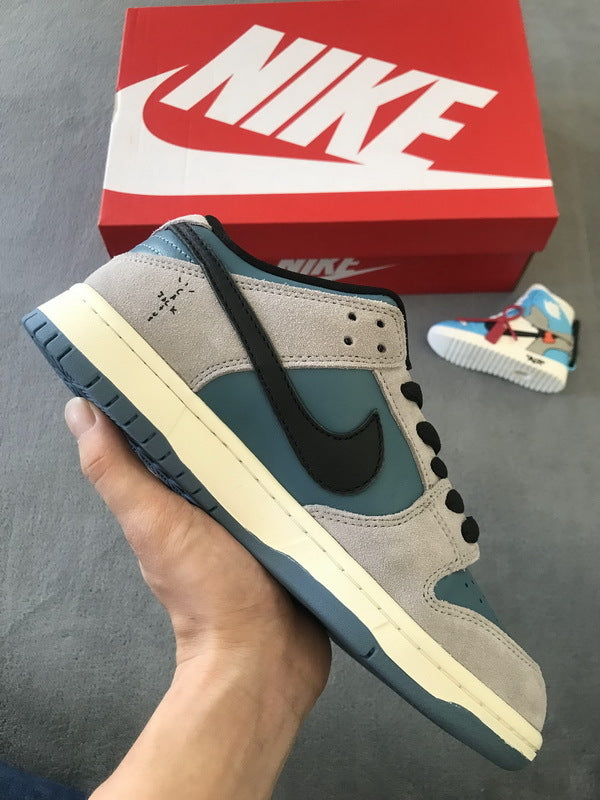 Travis Scott x PlayStation x Nike Dunk Low SP Grey Blue Reps Sneaker CU1726-400 2