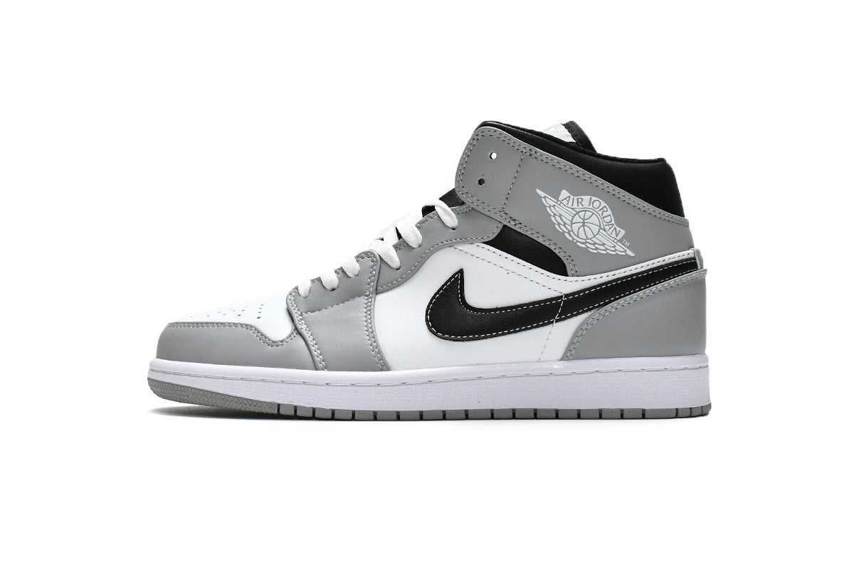 Air Jordan 1 Mid Light Smoke Grey Reps Sneaker 554724-078