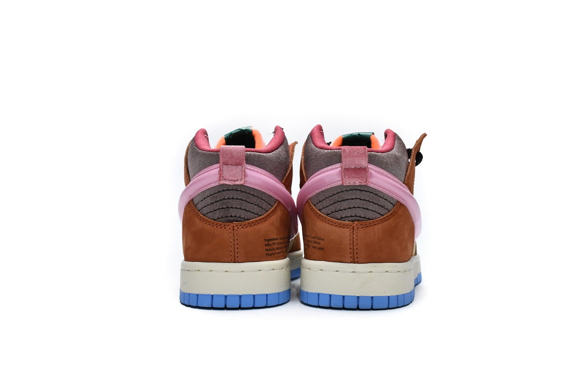 Nike Dunk Mid Social Status Free Lunch Chocolate Milk Reps Sneaker DJ1173-700 2