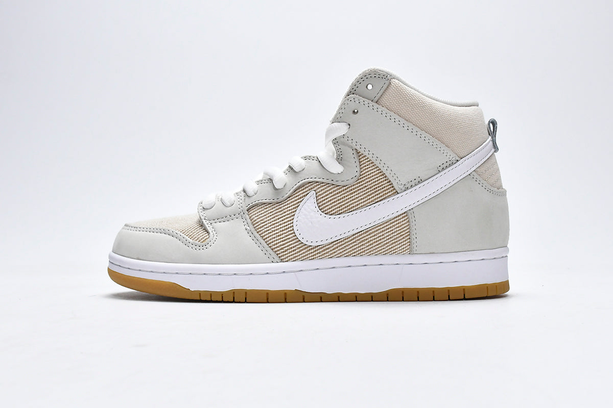 Nike SB Dunk High Pro ISO Orange Label Unbleached Natural Reps Sneaker DA9626-100 2