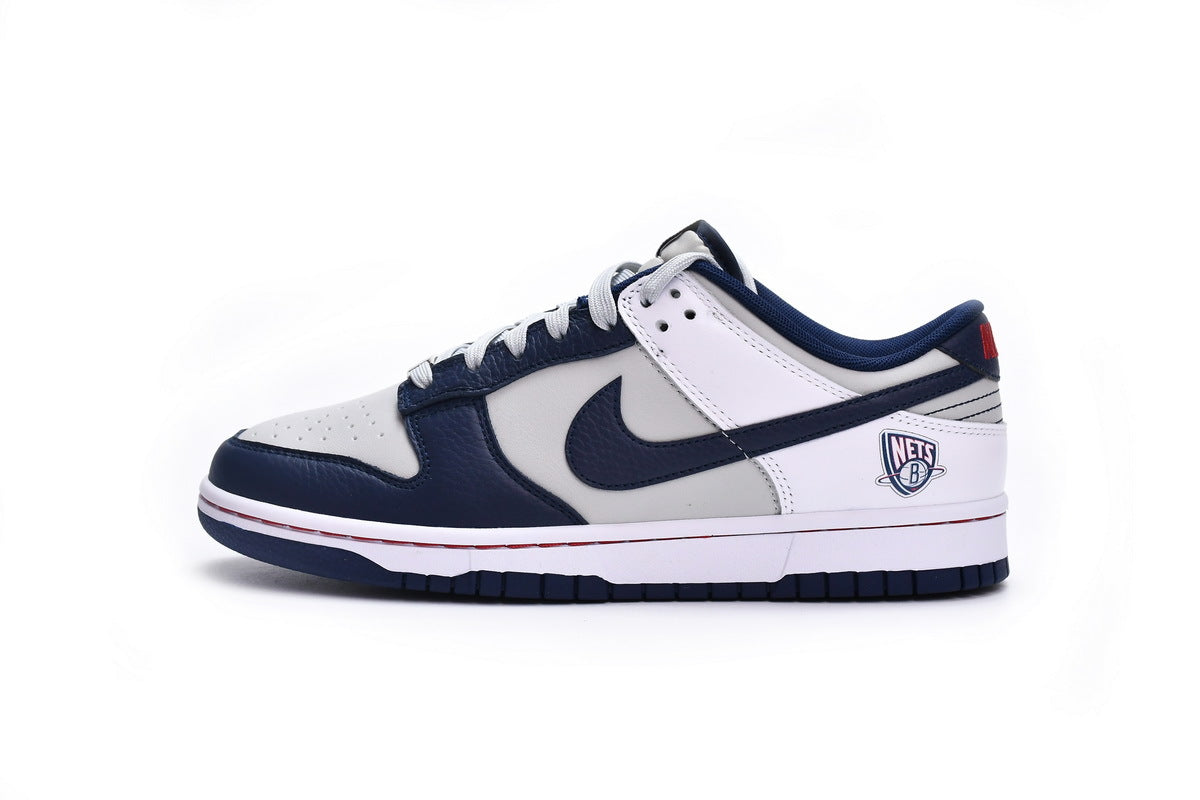 Nike Dunk Low EMB NBA 75th Anniversary Brooklyn Nets Reps Sneaker DD3363-001 2