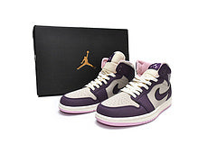 Air Jordan 1 Mid Pro Purple Desert Sand (GS) Reps Sneaker 555112-500 2