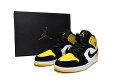 Air Jordan 1 Mid Yellow Toe Black Reps Sneaker 852542-071 2