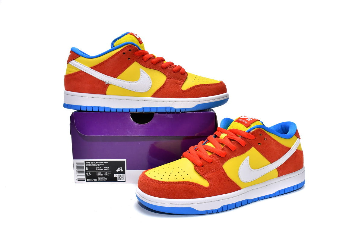 Nike Dunk Low Bart Simpson Reps Sneakers BQ6817-602 2