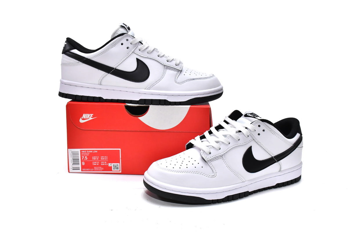 Nike Dunk Low White Black (2022) (W) Reps Sneaker DD1503-113 2