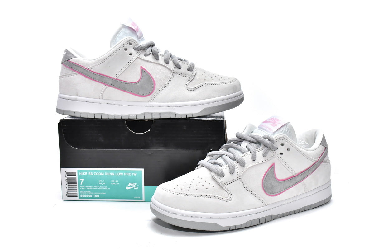 Nike SB Dunk Low Ishod Wair Flat Silver Reps Sneaker 895969-160 2