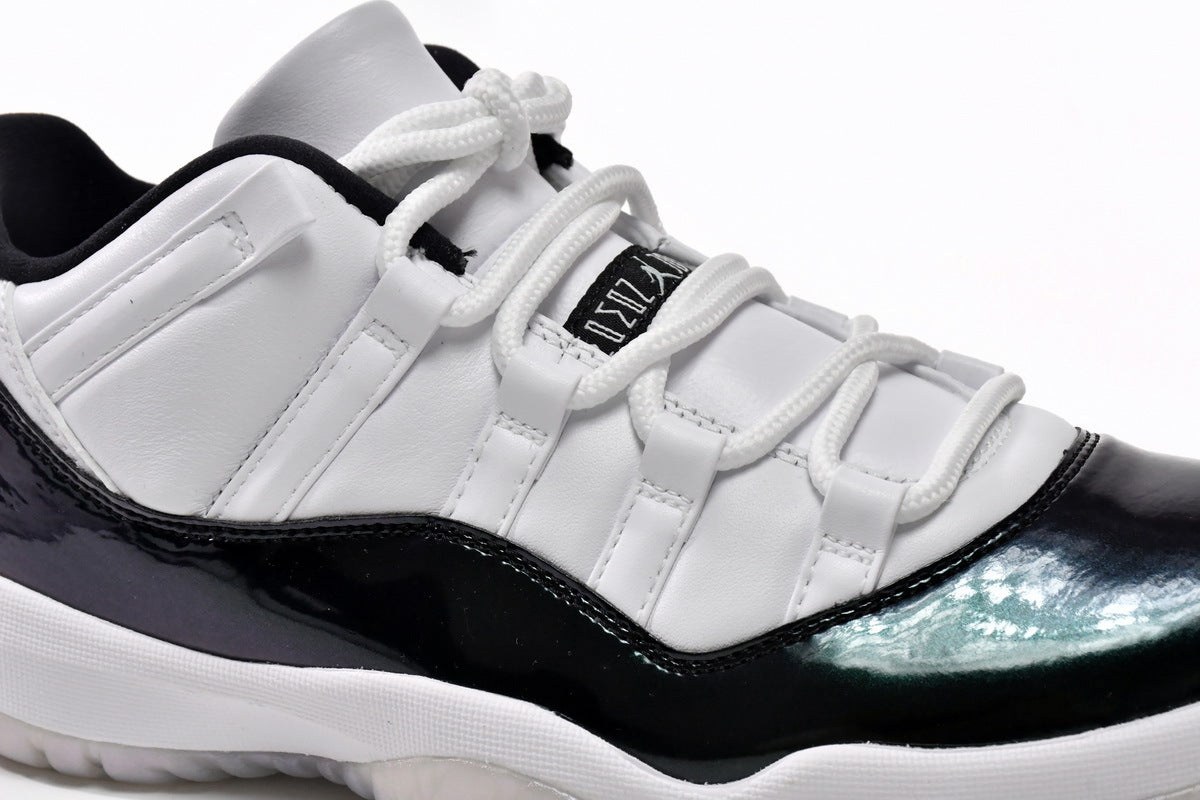 Air Jordan 11 retro low 'Emerald' Reps Sneakers 528895-145 2