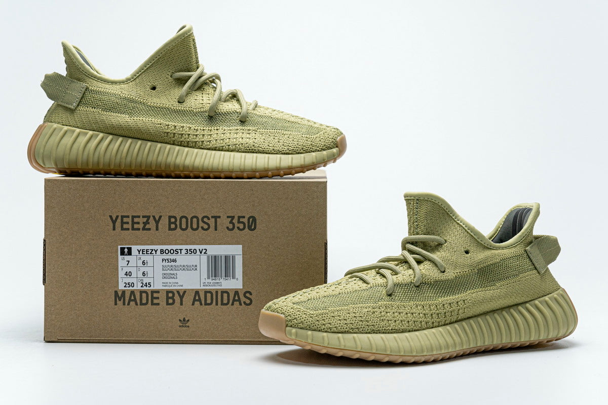 Adidas Yeezy Boost 350 V2 Sulfur Reps Sneaker FY5346 2