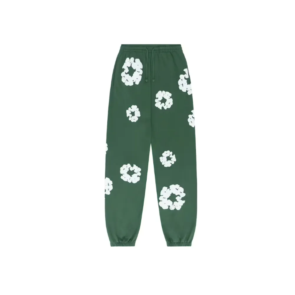 Denim Tears The Cotton Wreath Sweatpants Green
