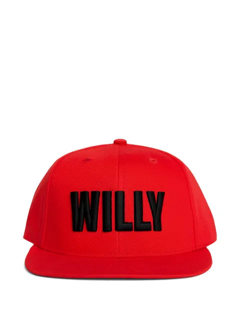 Willy Chavarria Baseballkappe mit Logo-Stickerei