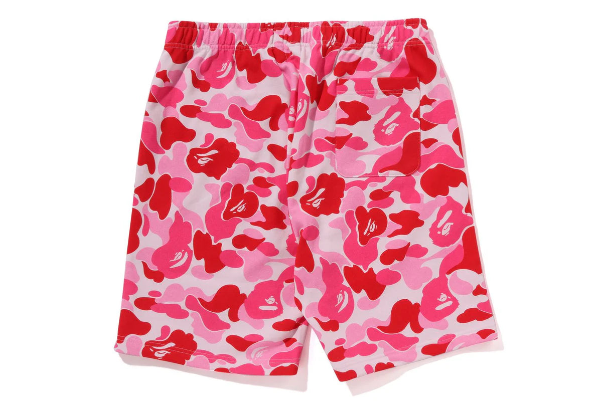 BAPE ABC Camo Shark Sweatshorts Pink 2
