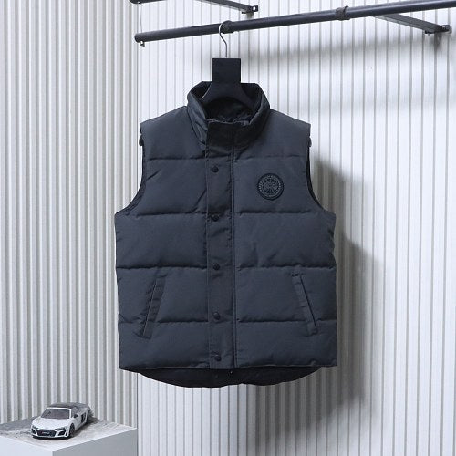 CA Goose Vest Black Label Navy 2