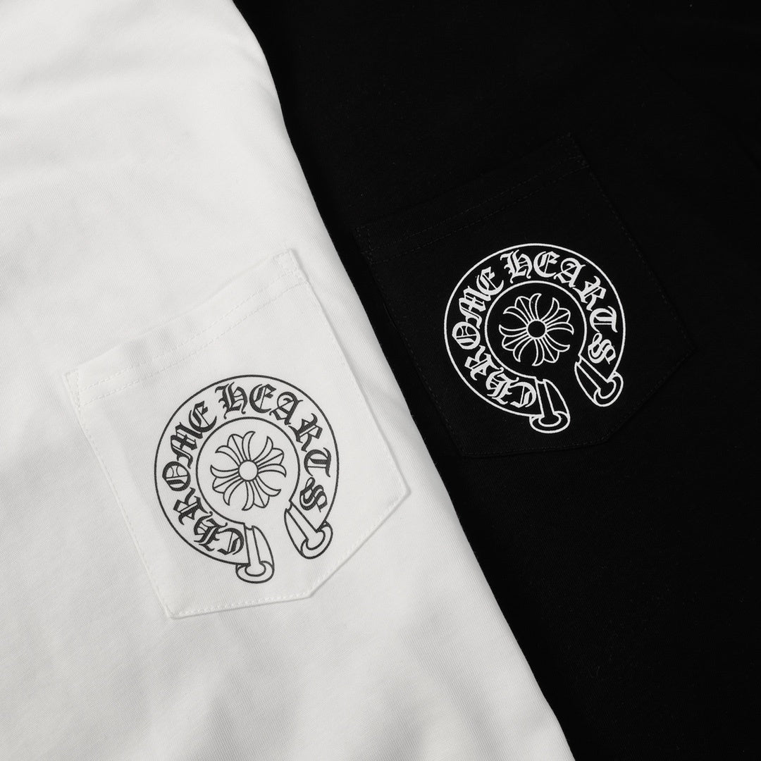 Chrome Hearts Horseshoe Logo Pocket T-Shirt 2