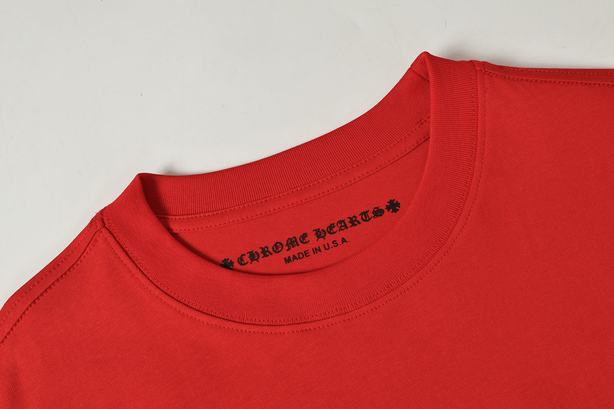 Chrome Hearts Matty Boy Chomper T-Shirt Red 2