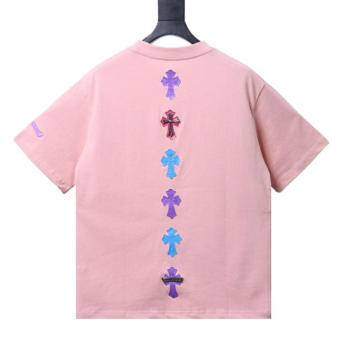 Chrome Hearts Summer T-shirt pink 2