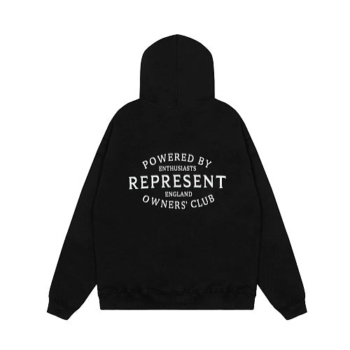 Represent Owners' Club Stamp Hoodie Black 2