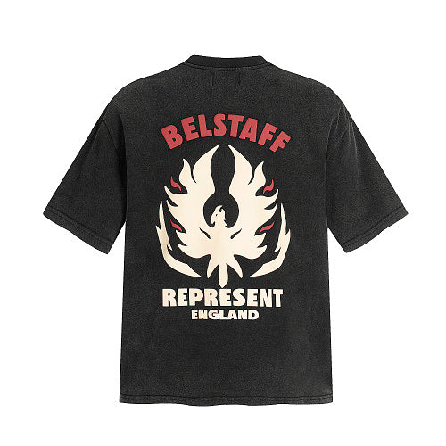 Reps Flame Phoenix T-shirt Black 2