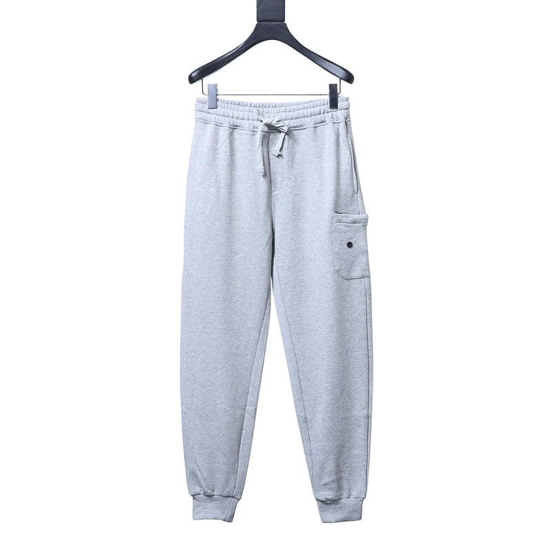 Stone Island Designed Logo Pant White
