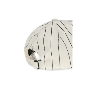 Y-3 White Polyester Baseball Cap