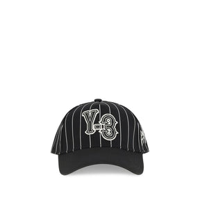 Y-3 Black Polyester Baseball Cap