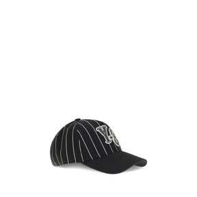 Y-3 Black Polyester Baseball Cap