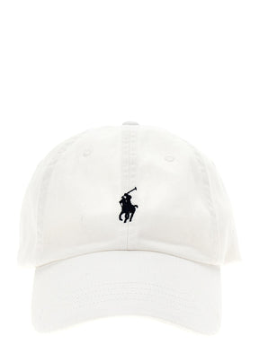 Polo Ralph Lauren White Cotton Baseball Cap