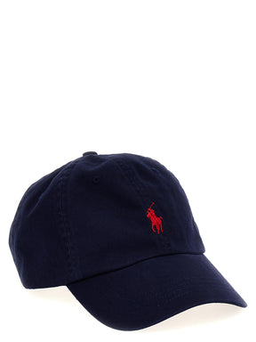 Polo Ralph Lauren Blue Cotton Baseball Cap